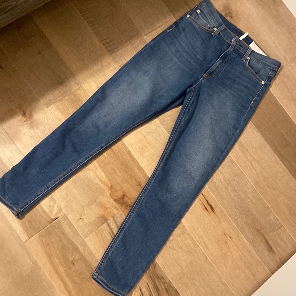 Rag & bone high rise ankle skinny size 27